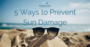 sunglasses on beach - Revive Laser