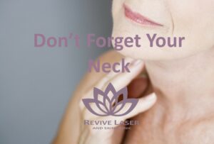 Senior woman touching her neck | Revive Laser